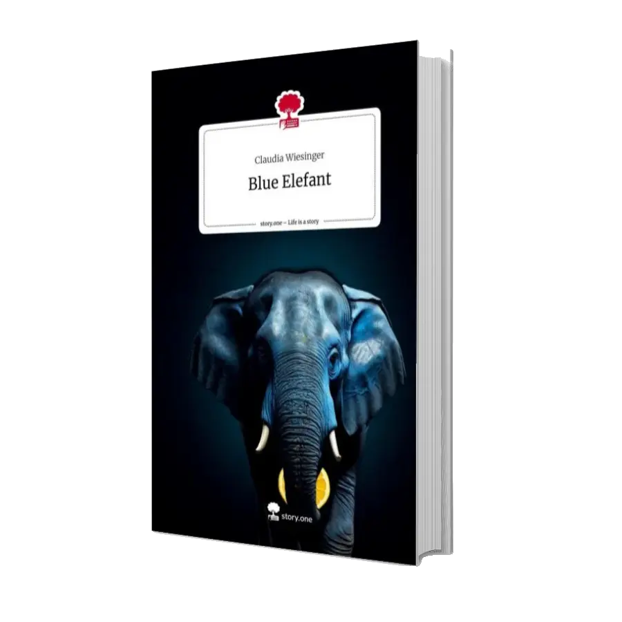 Buchcover Blue Elefant von Claudia Wiesinger